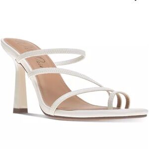 Wild Pair White Strappy Heels